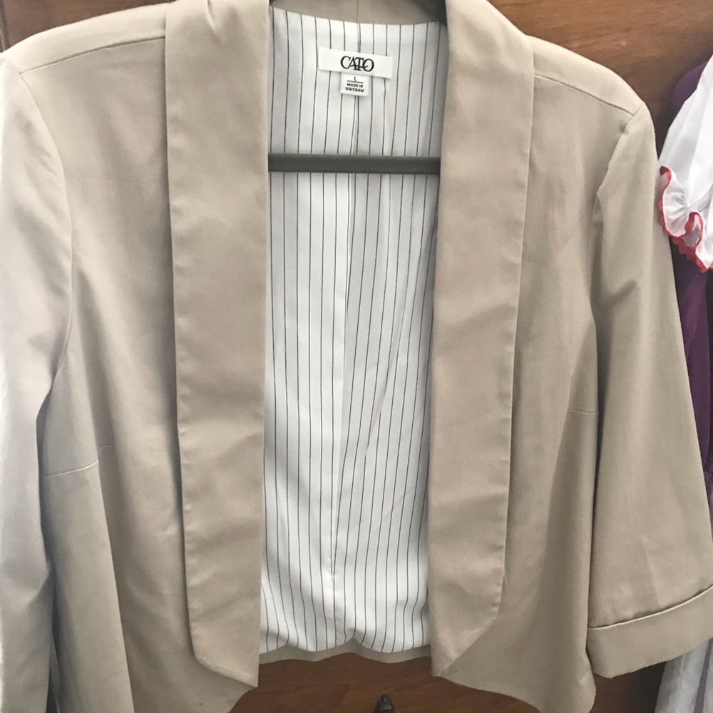 Ladies Short Wasted Blazer